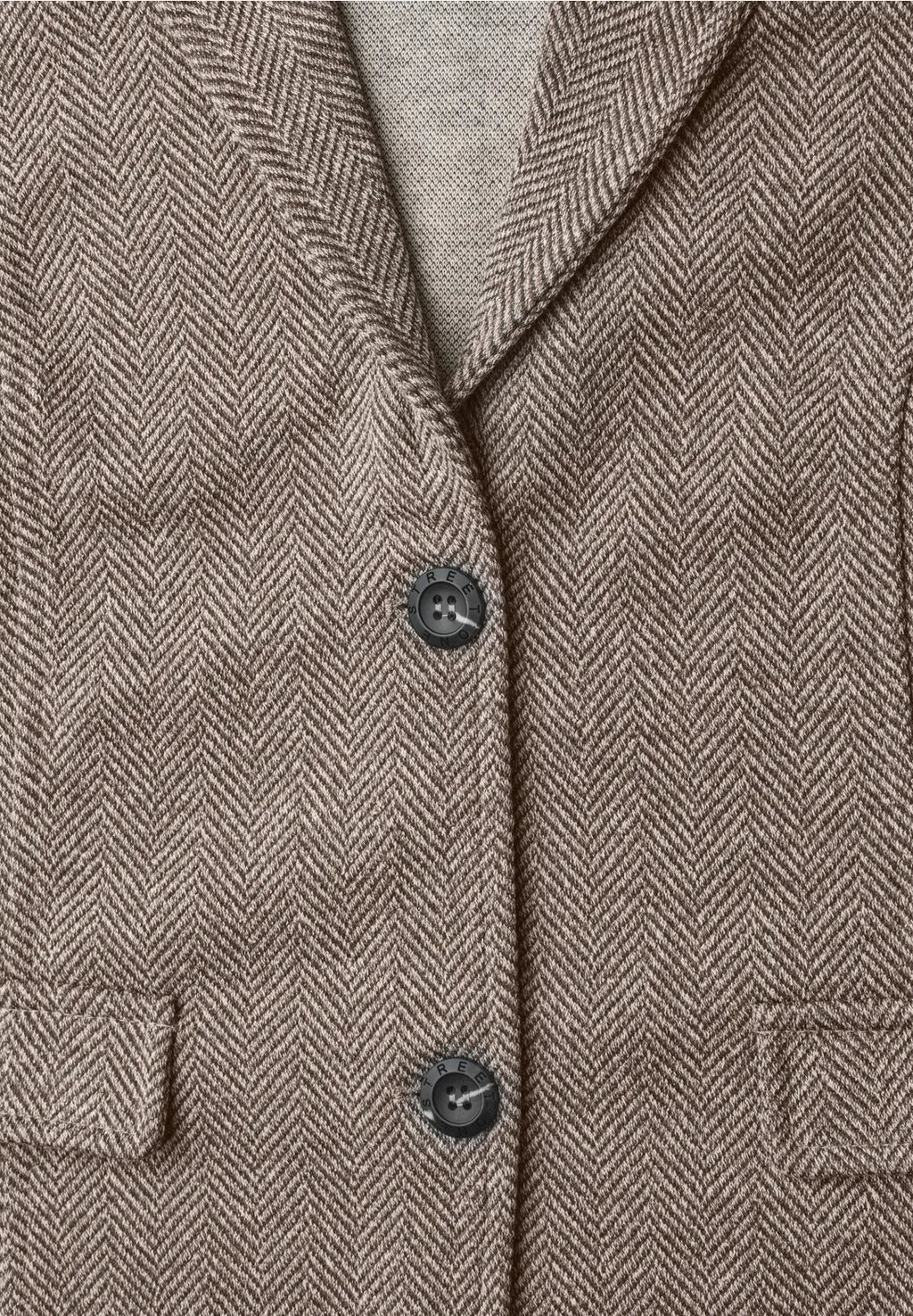 Street/Ibe Basic Blazer with lapel Collar