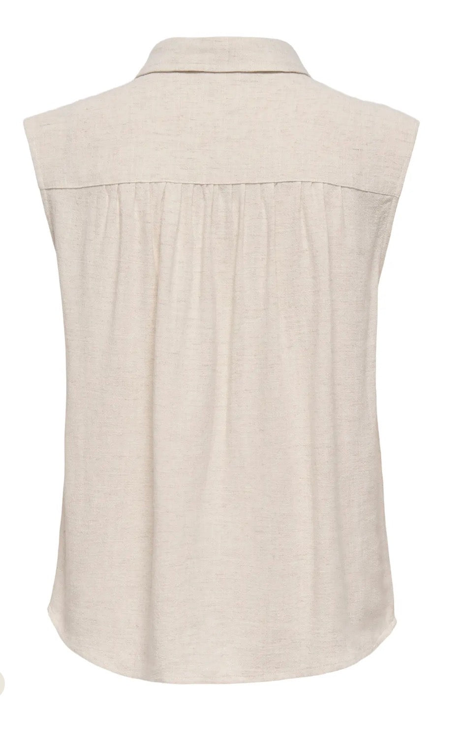 Only Siesta linen blend shirt