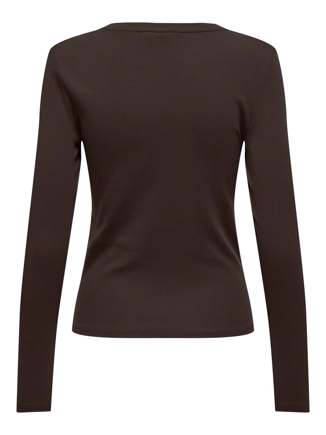Only Riley o- neck L/s basic top