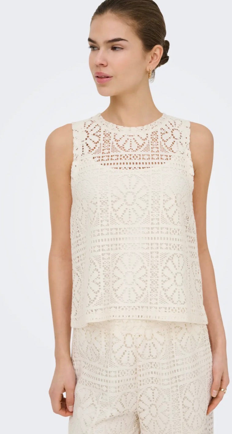 Only lian lace tank top