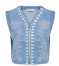 Only Noella Denim Waistcoat