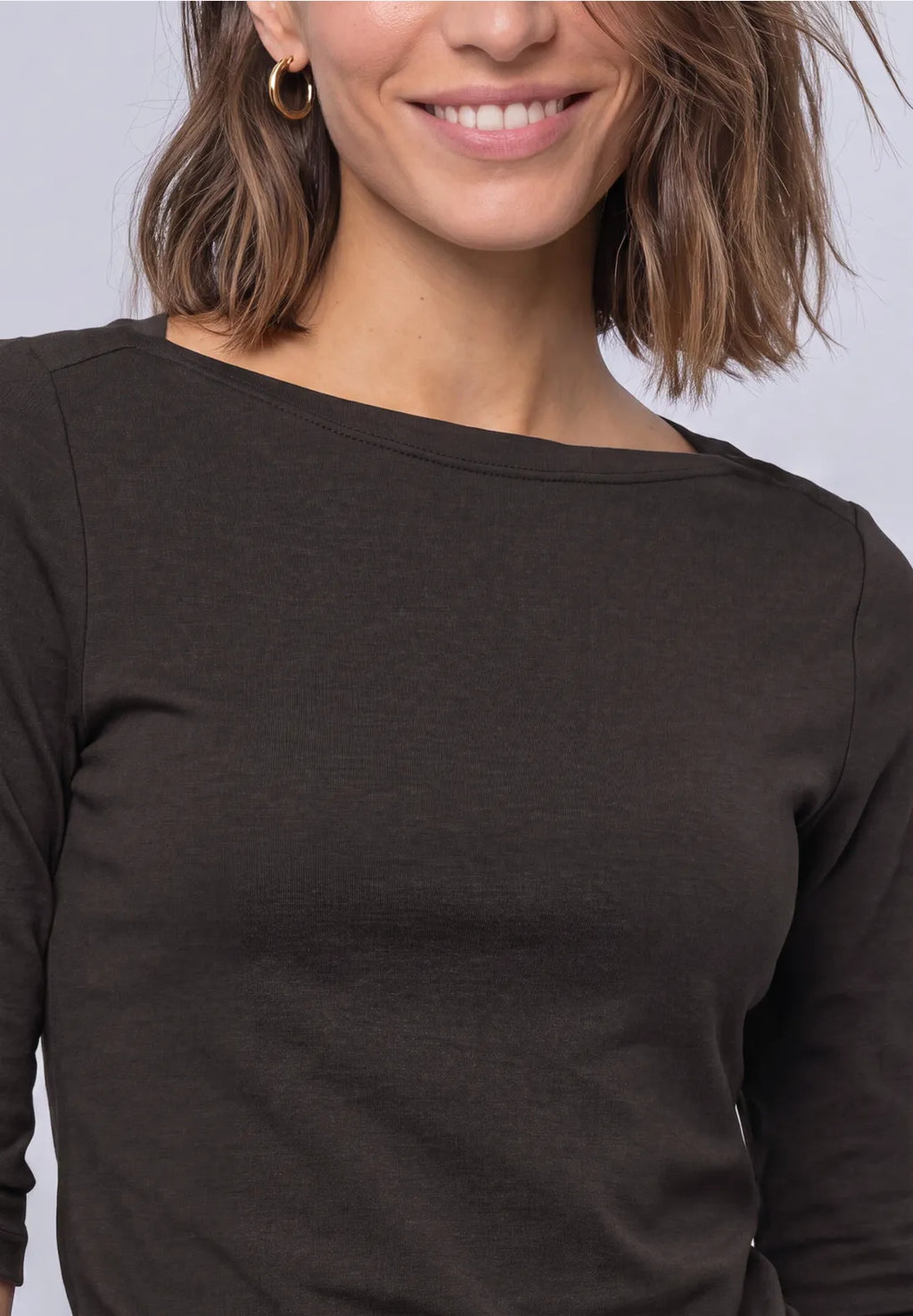 Street-one basic top with boat neck
