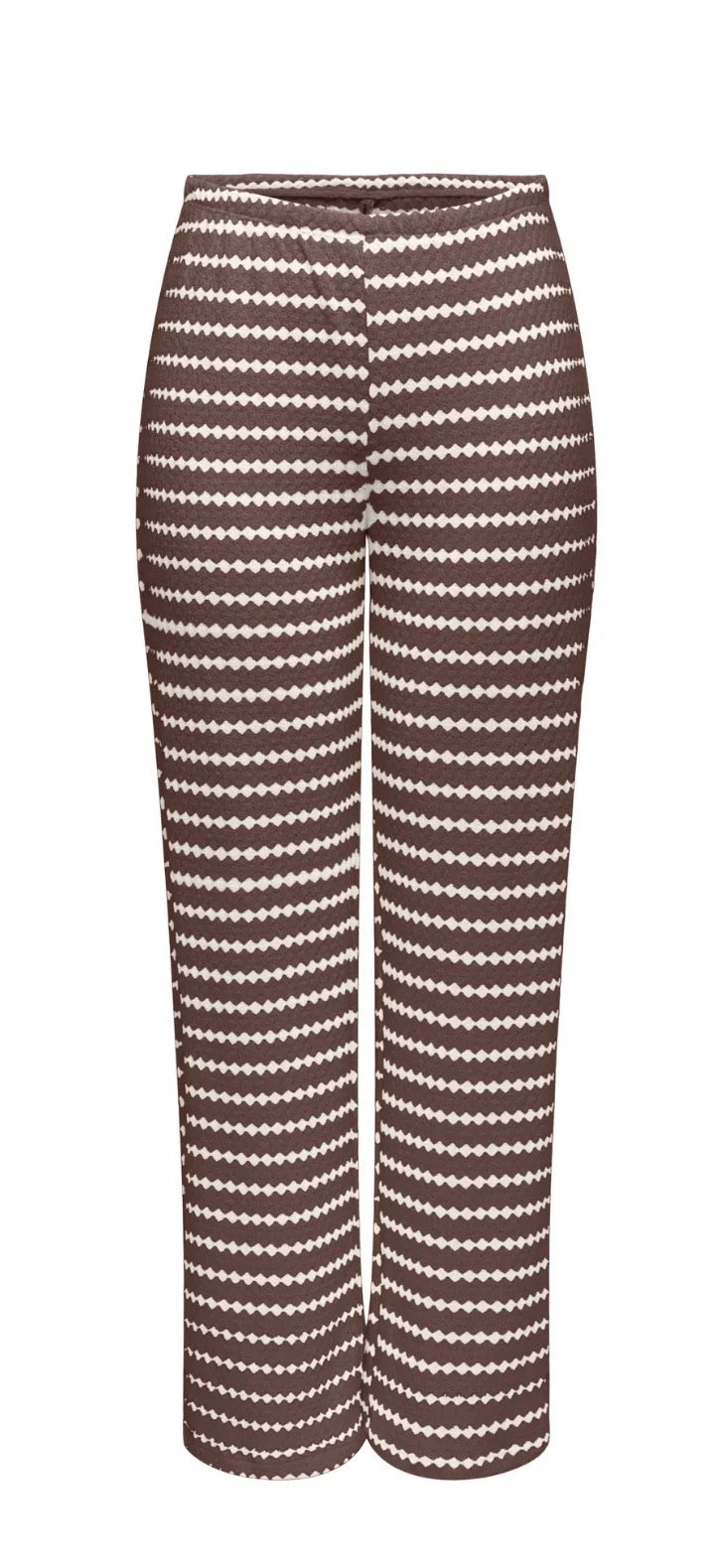 Only Leva Stripe Wide Leg Pants