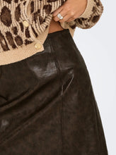Load image into Gallery viewer, Only Everle Faux Leather Skirt
