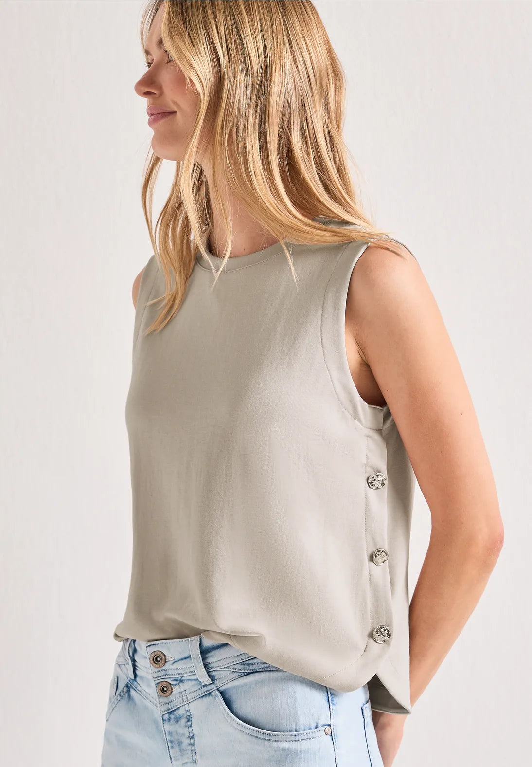 Street-One Top With Side Buttons