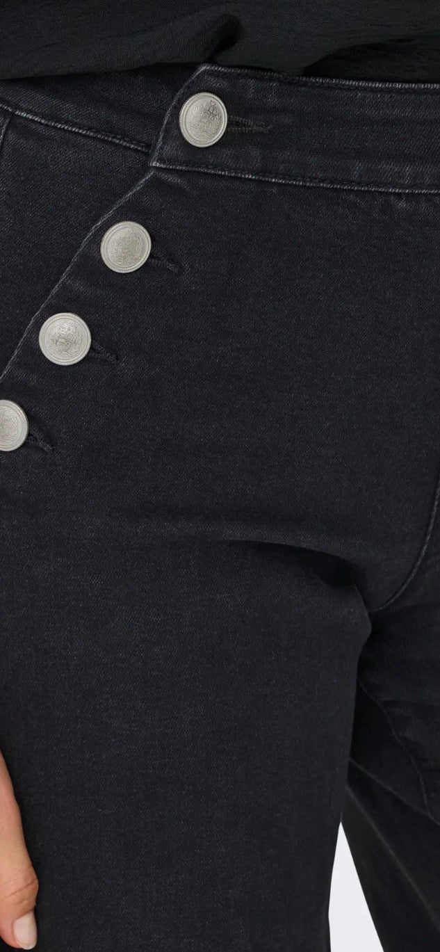 Only madison H/W button jeans