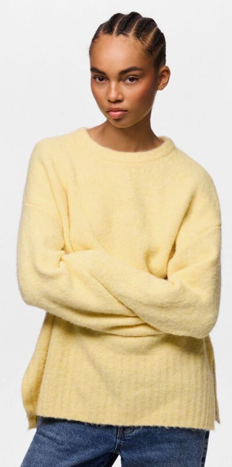 Piecies Tina lap-neck knit