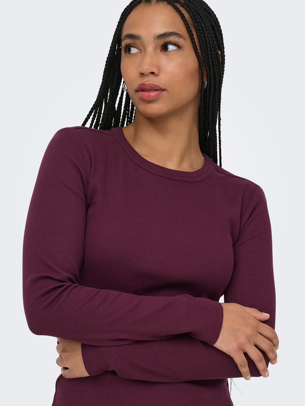 Only call/s o-neck basic top