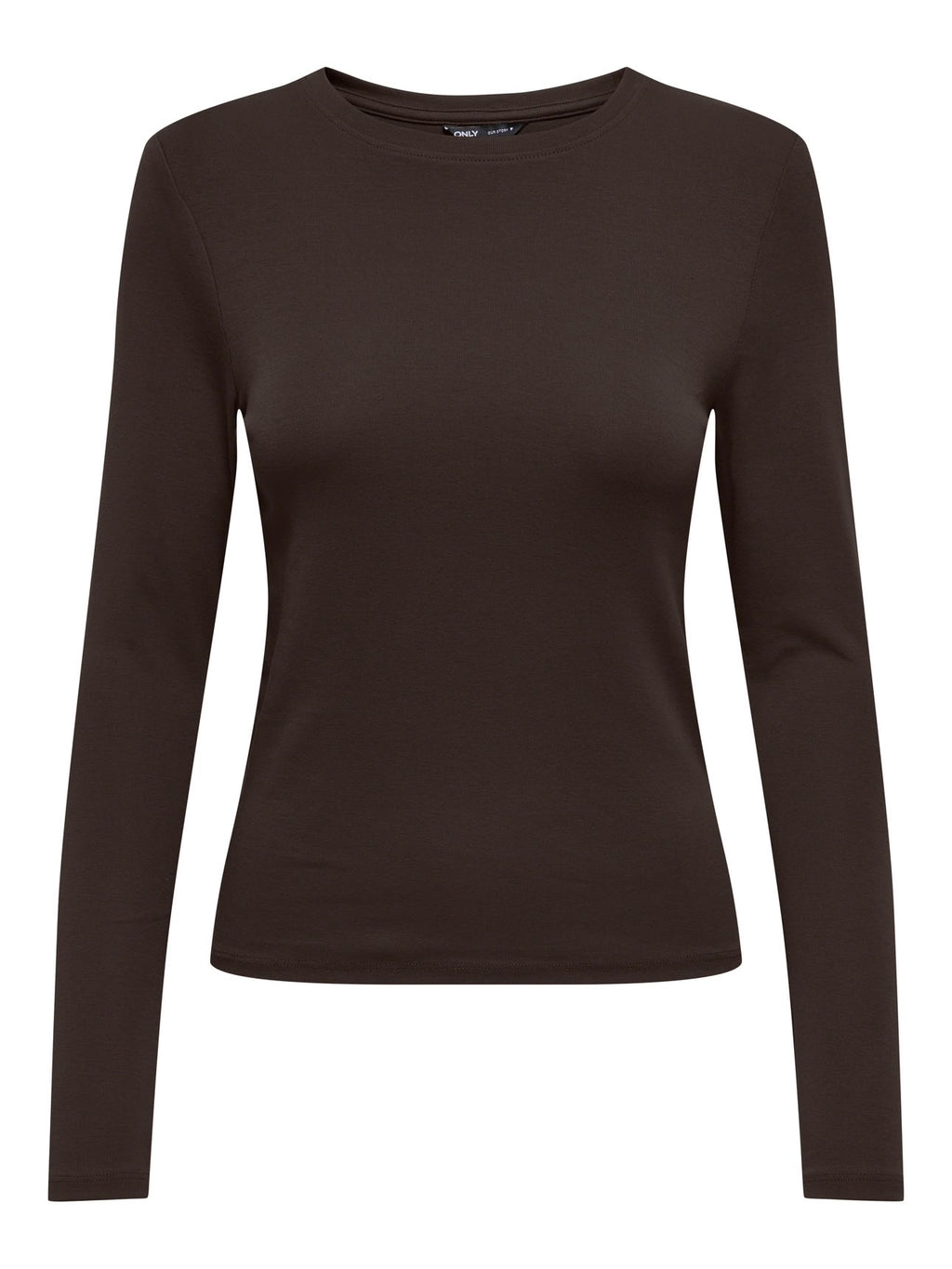 Only Riley o- neck L/s basic top