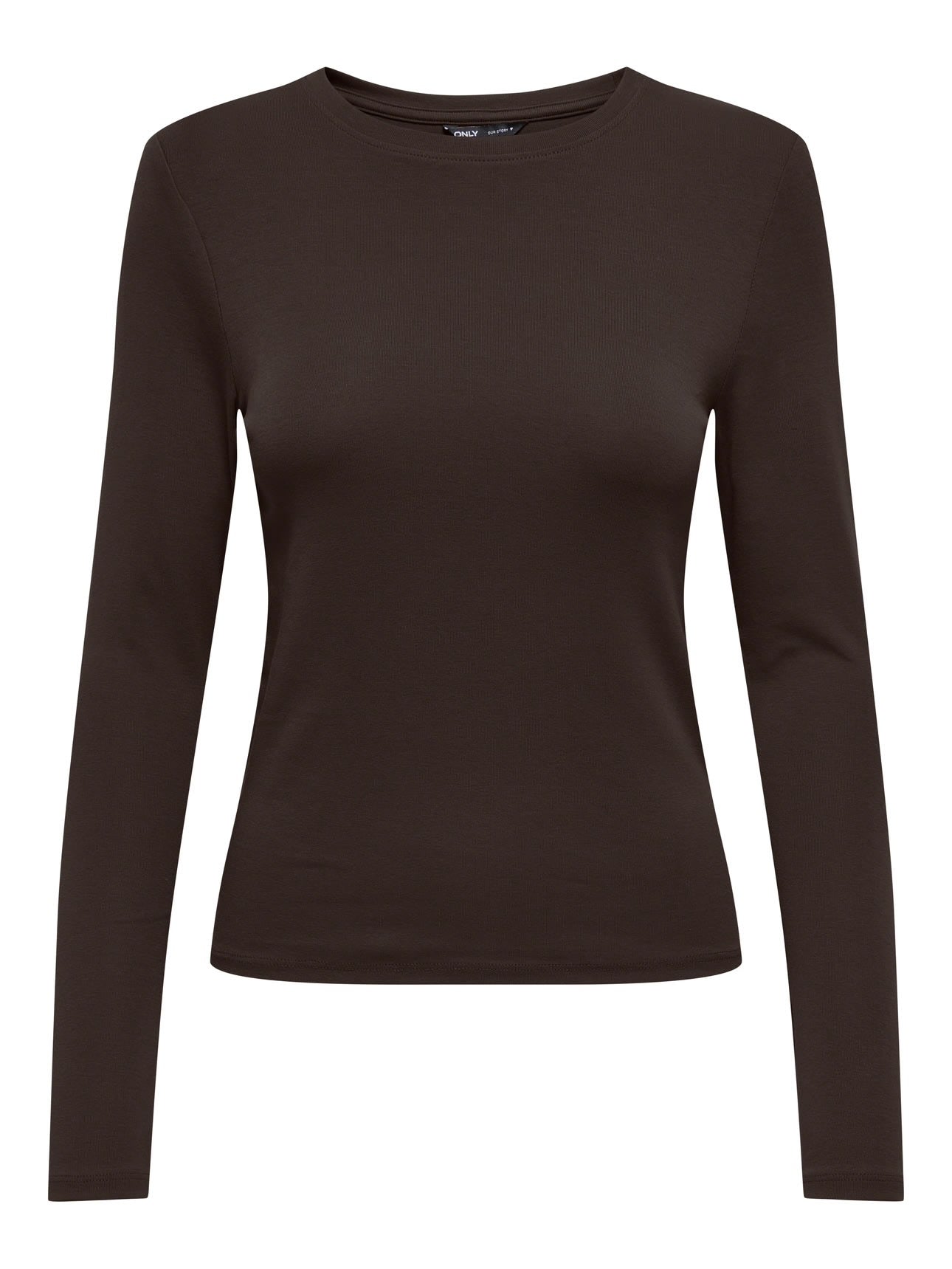 Only Riley o- neck L/s basic top