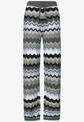 Street-One Zig Zag Knit Trousers