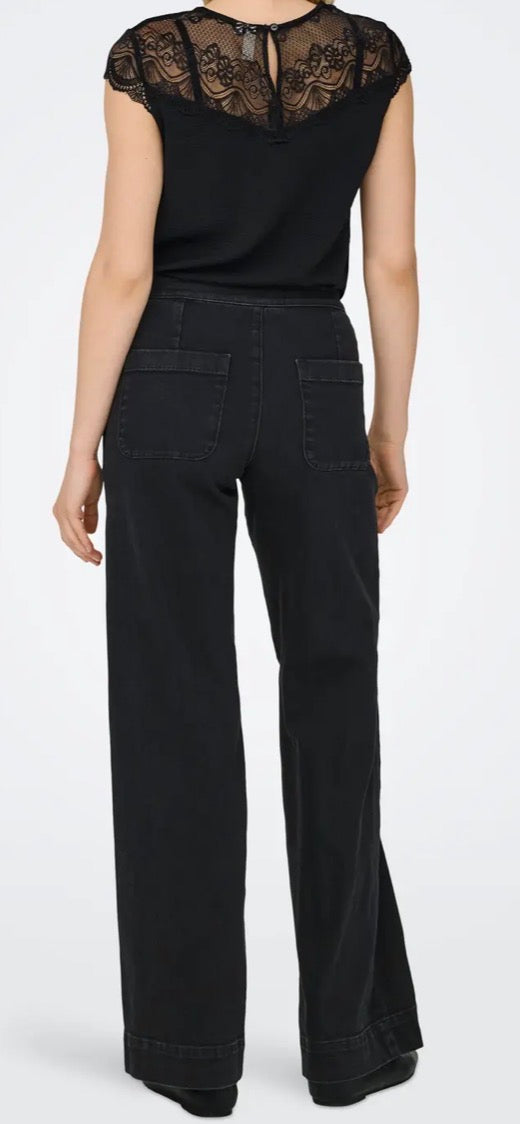 Only madison H/W button jeans