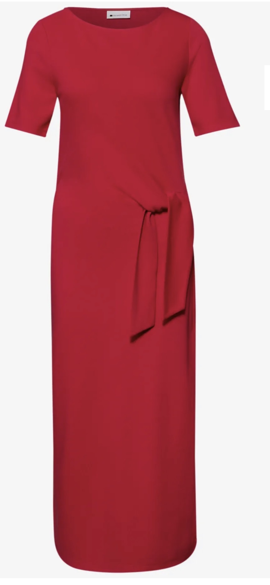 Street one Midi dress with knot details