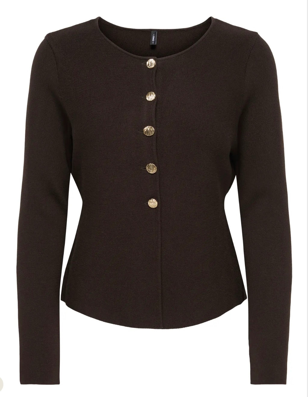 Only Melli La neck button cardigan