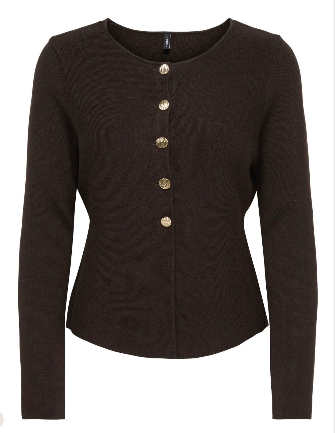 Only Melli La neck button cardigan