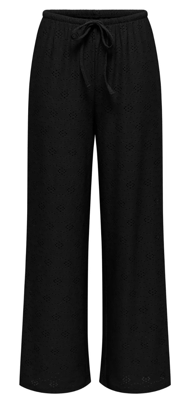 Only smilla wide tie pants