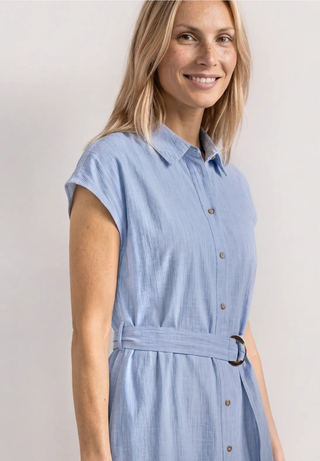 Street-One Midi Dress With Buttons