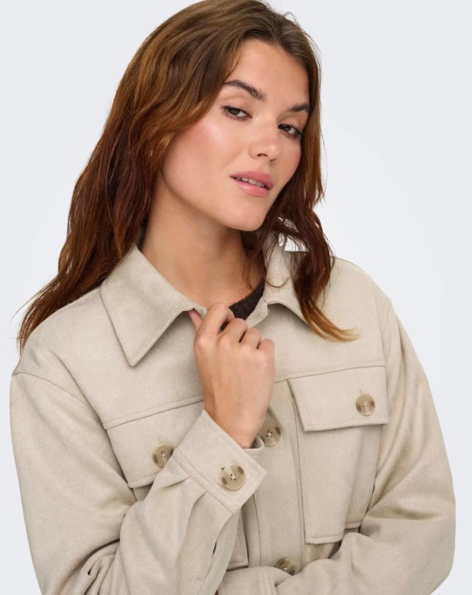 Only Belicia Faux Suede Jacket