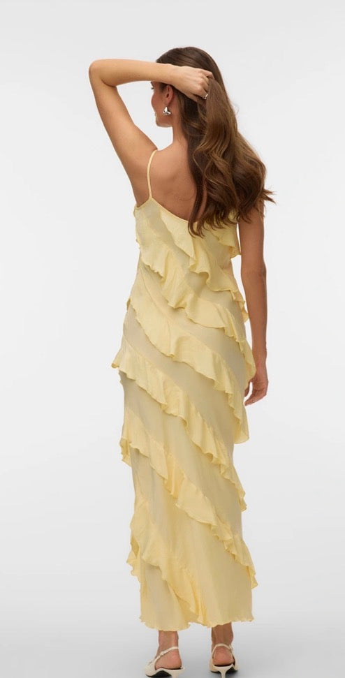 Vero Moda Icelyn Ruffle Maxi Dress