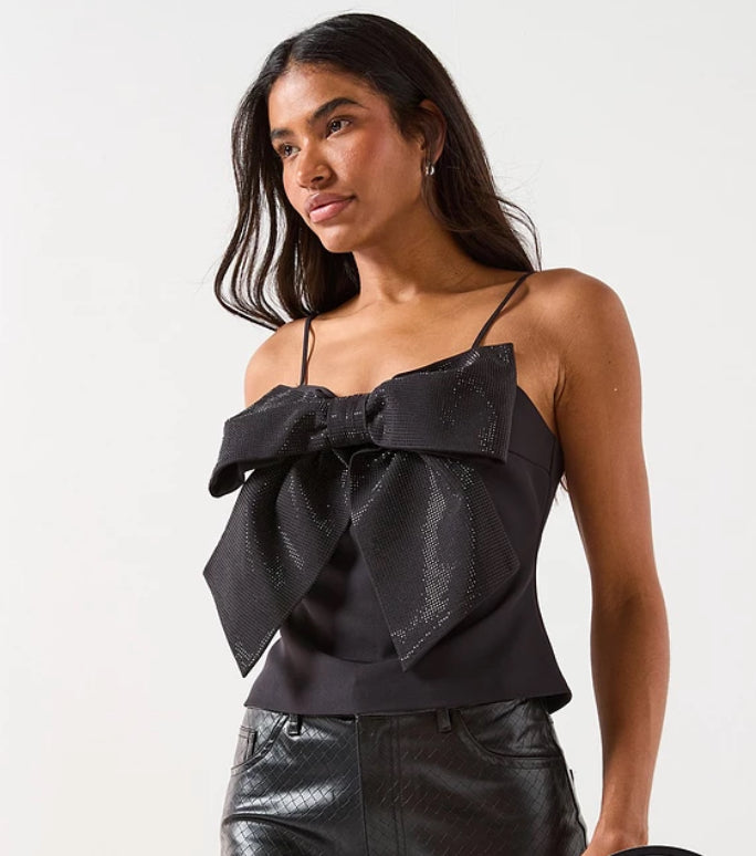 Only Ginie Bow Strap Top