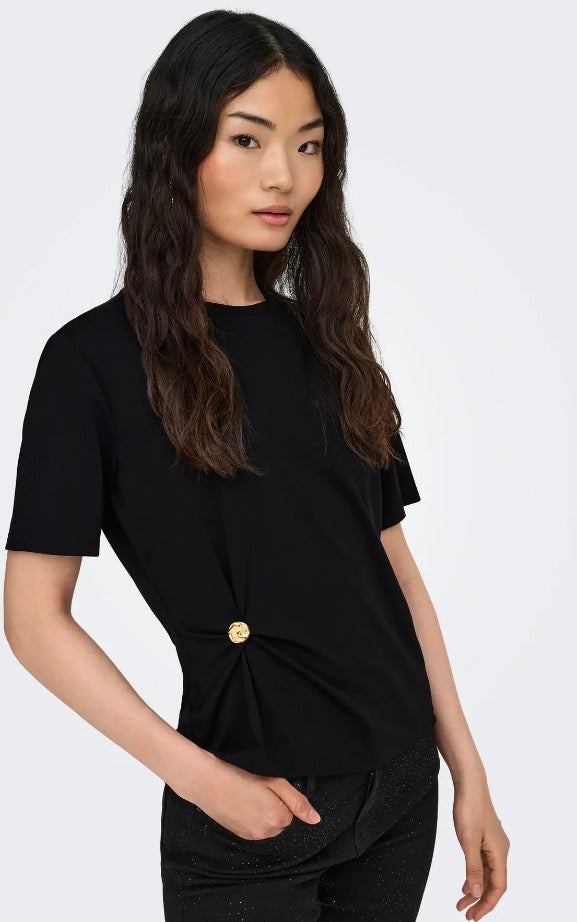 Only Elena Stud Tie Top