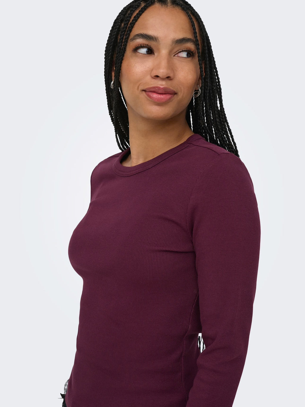 Only call/s o-neck basic top