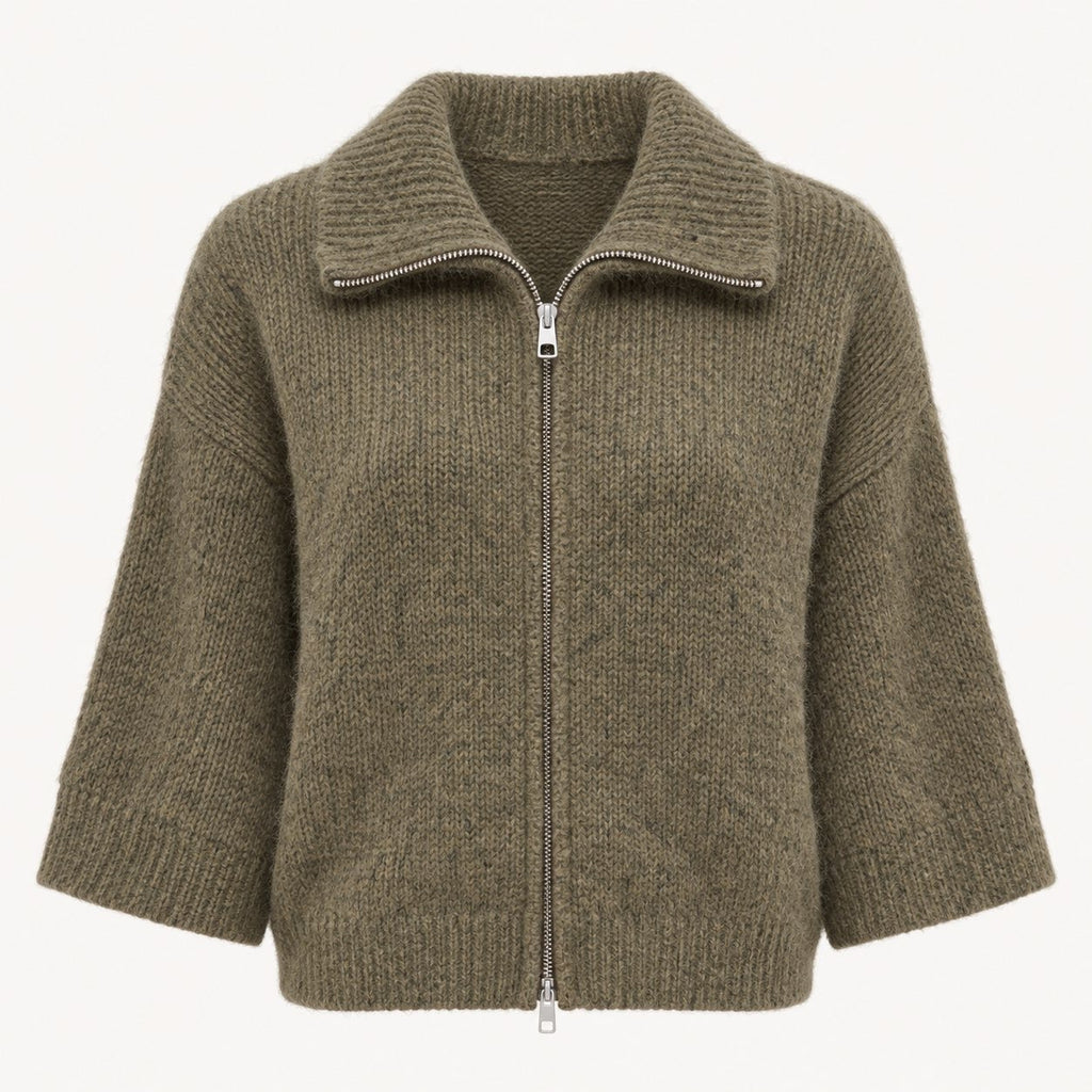 Only Maggi 3/4 Zip Knit
