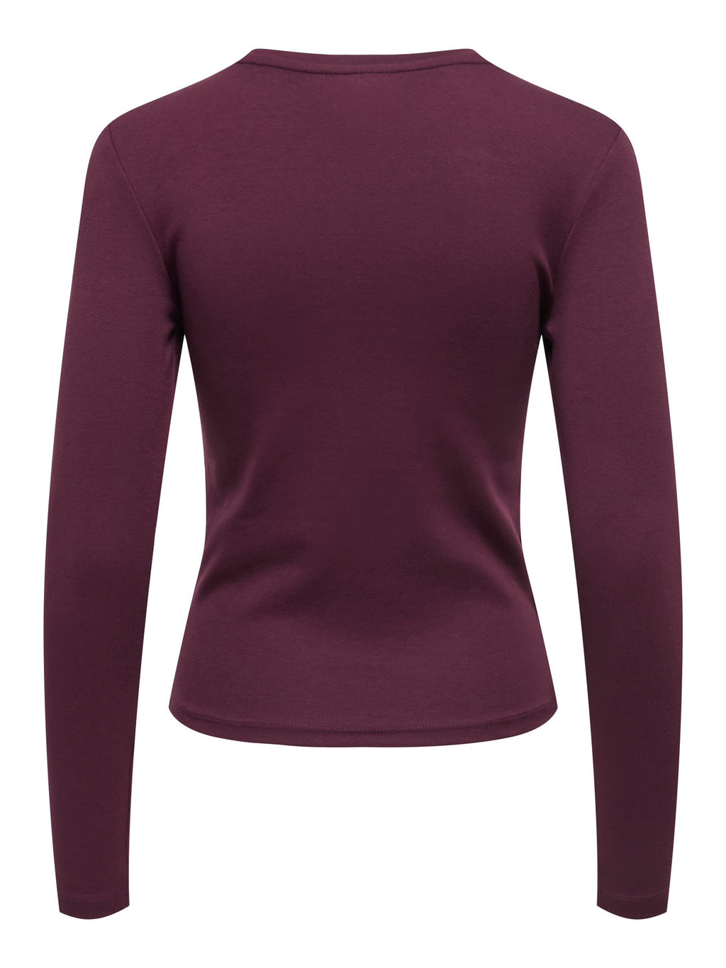 Only Riley o- neck L/s basic top