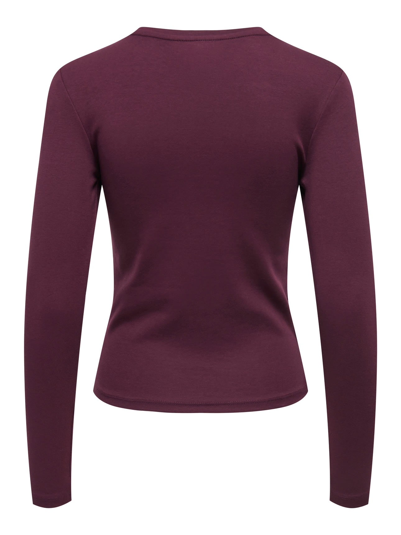 Only Riley o- neck L/s basic top