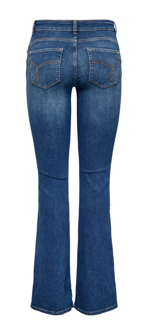 Only blush m/w flared jeans