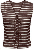 Only Leva Sil Short Stripe vest