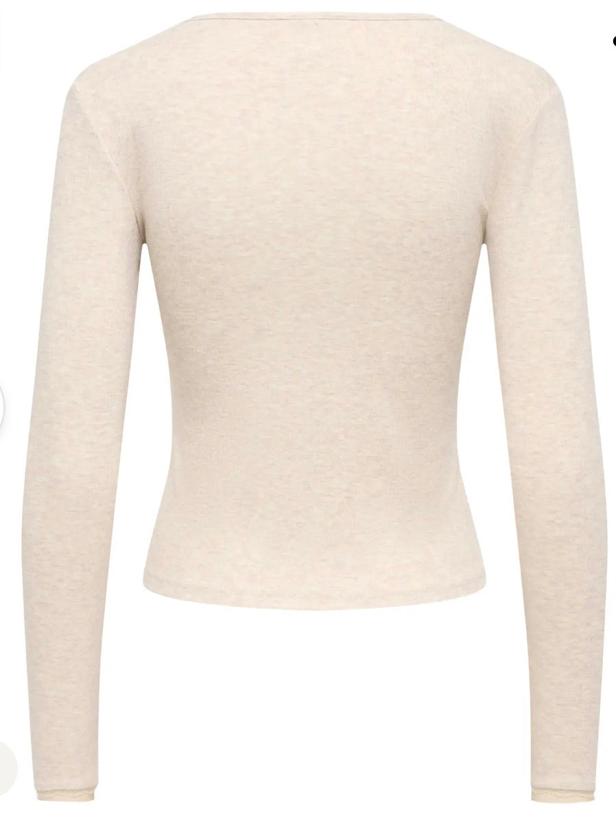 Only Miomma l/s v-neck top