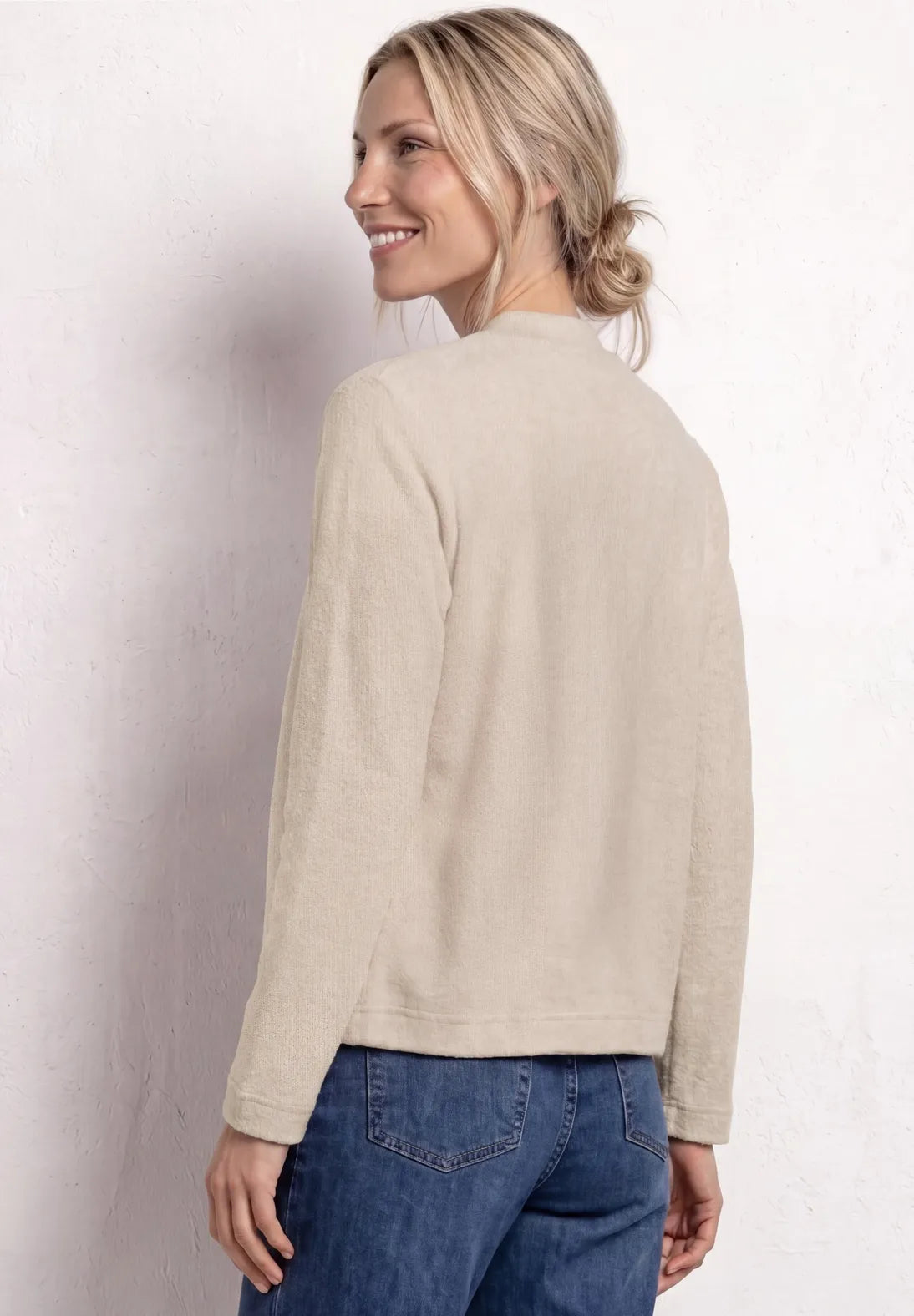 Steet-One Long Sleeve Knitted Jacket