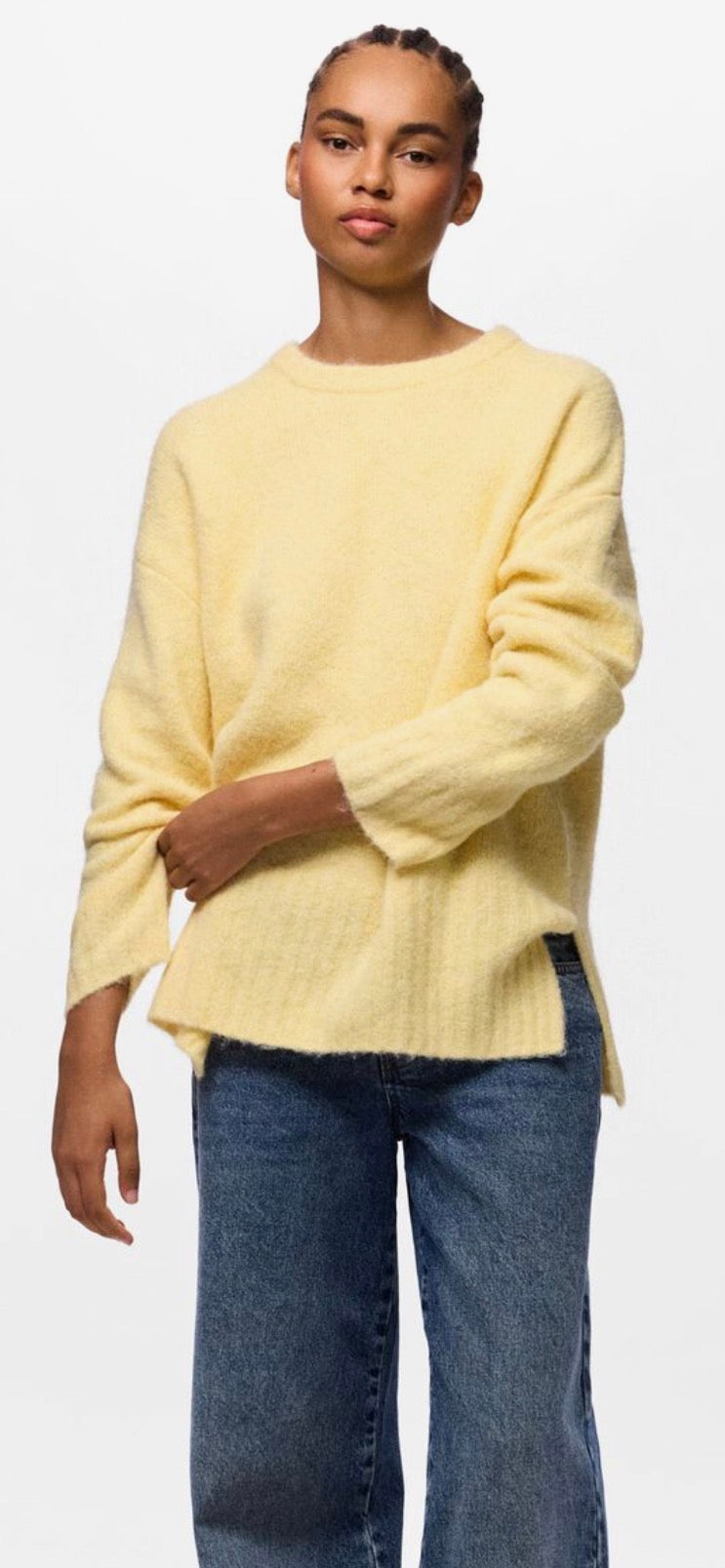 Piecies Tina lap-neck knit