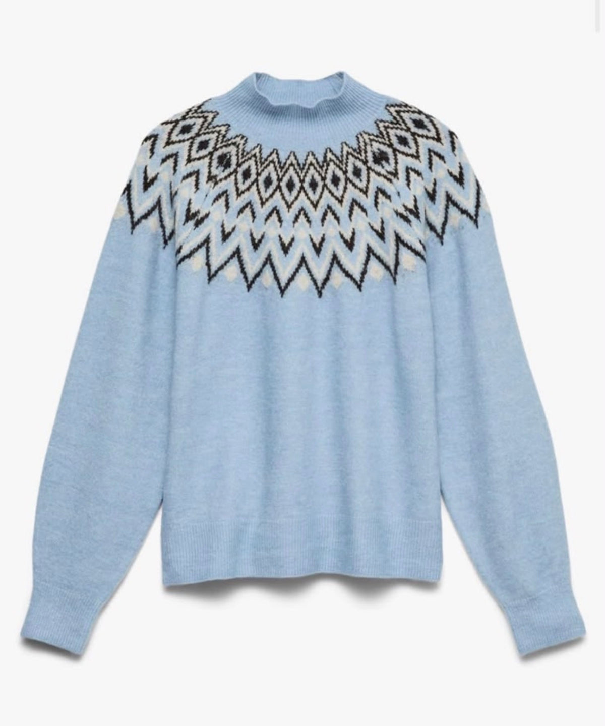 Vero-Moda Karla LS high neck pullover
