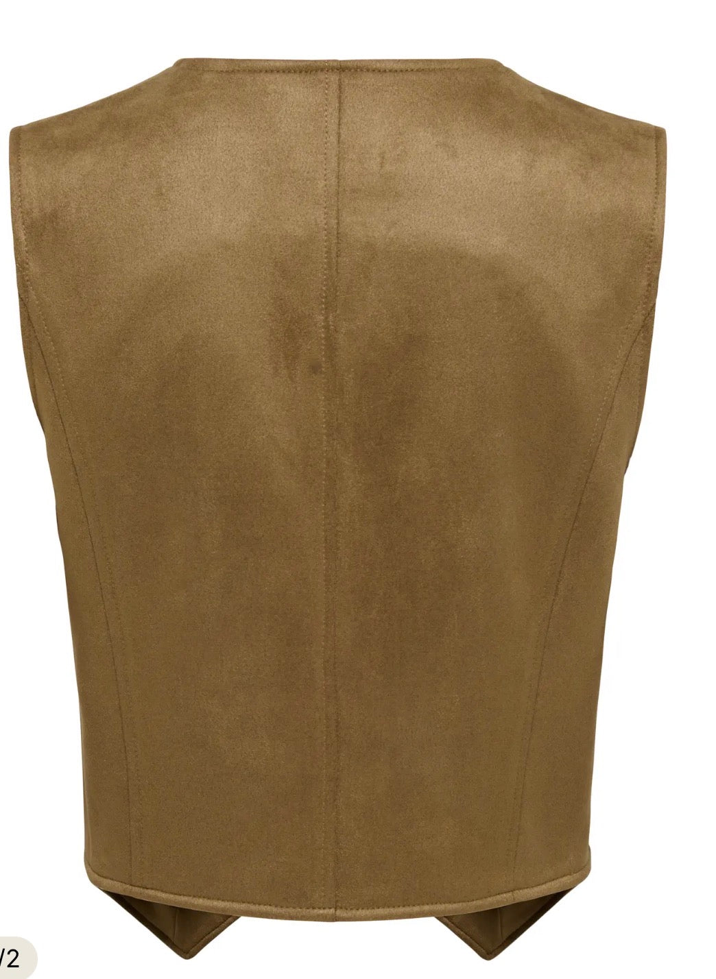 Only Joline Faux Suede Waistcoat