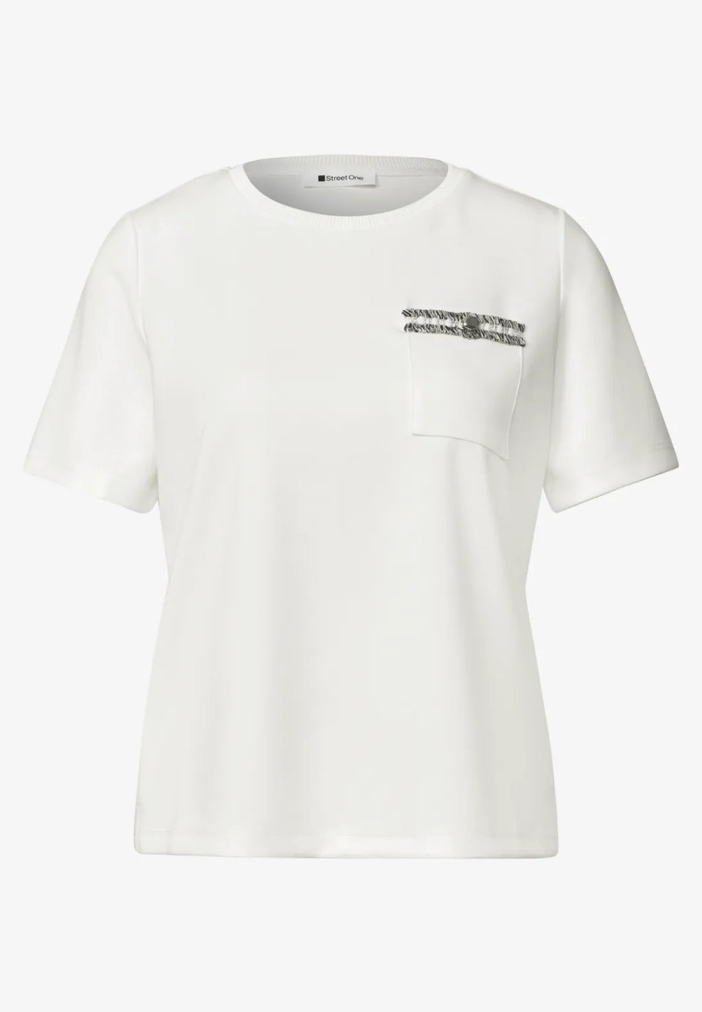 Street-One T-Shirt with pocket detail