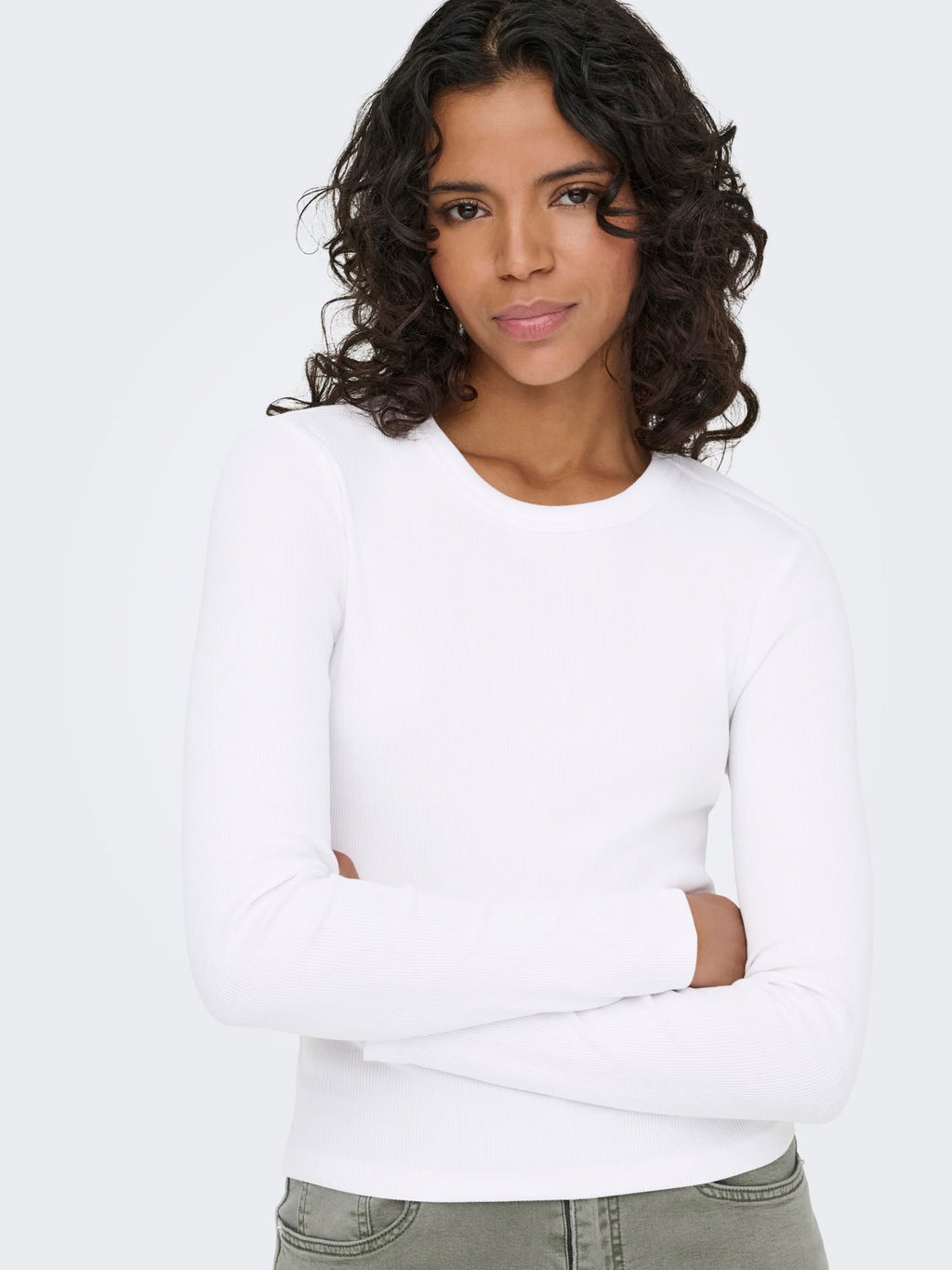Only call/s o-neck basic top