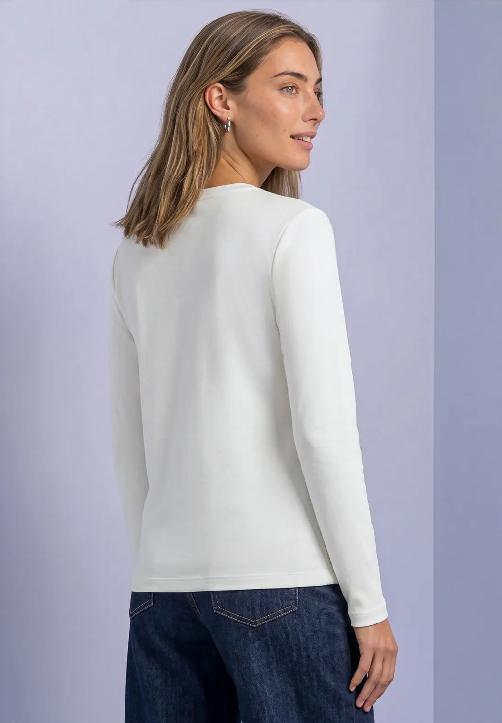 Street-one basic top with boat neck