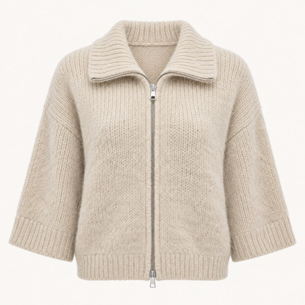 Only Maggi 3/4 Zip Knit
