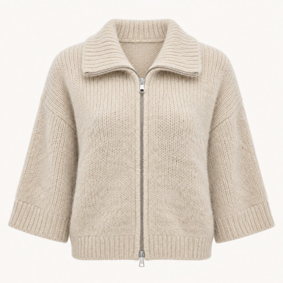 Only Maggi 3/4 Zip Knit