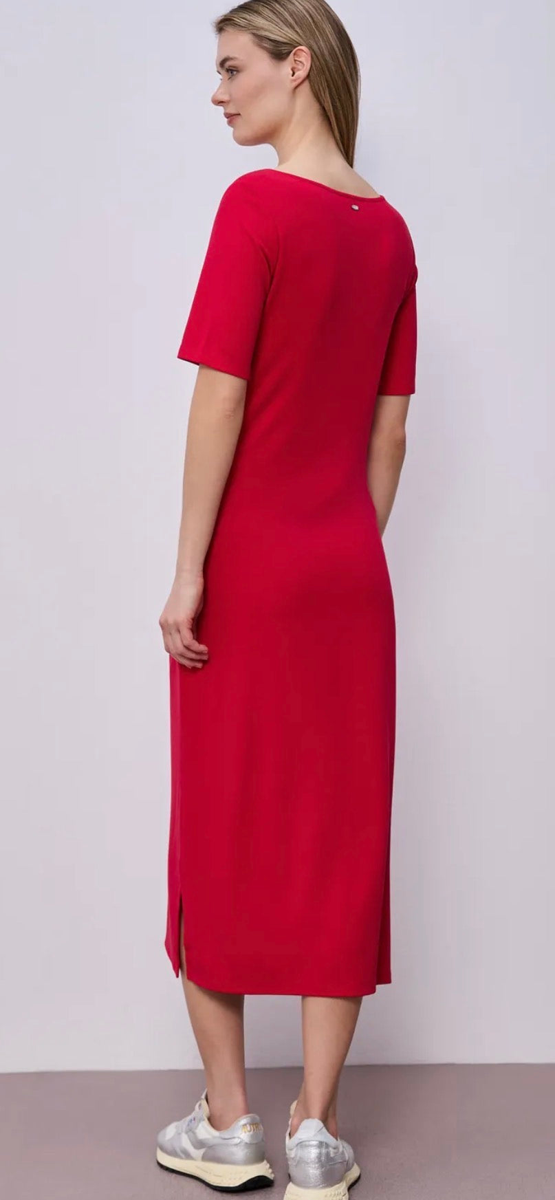 Street one Midi dress with knot details