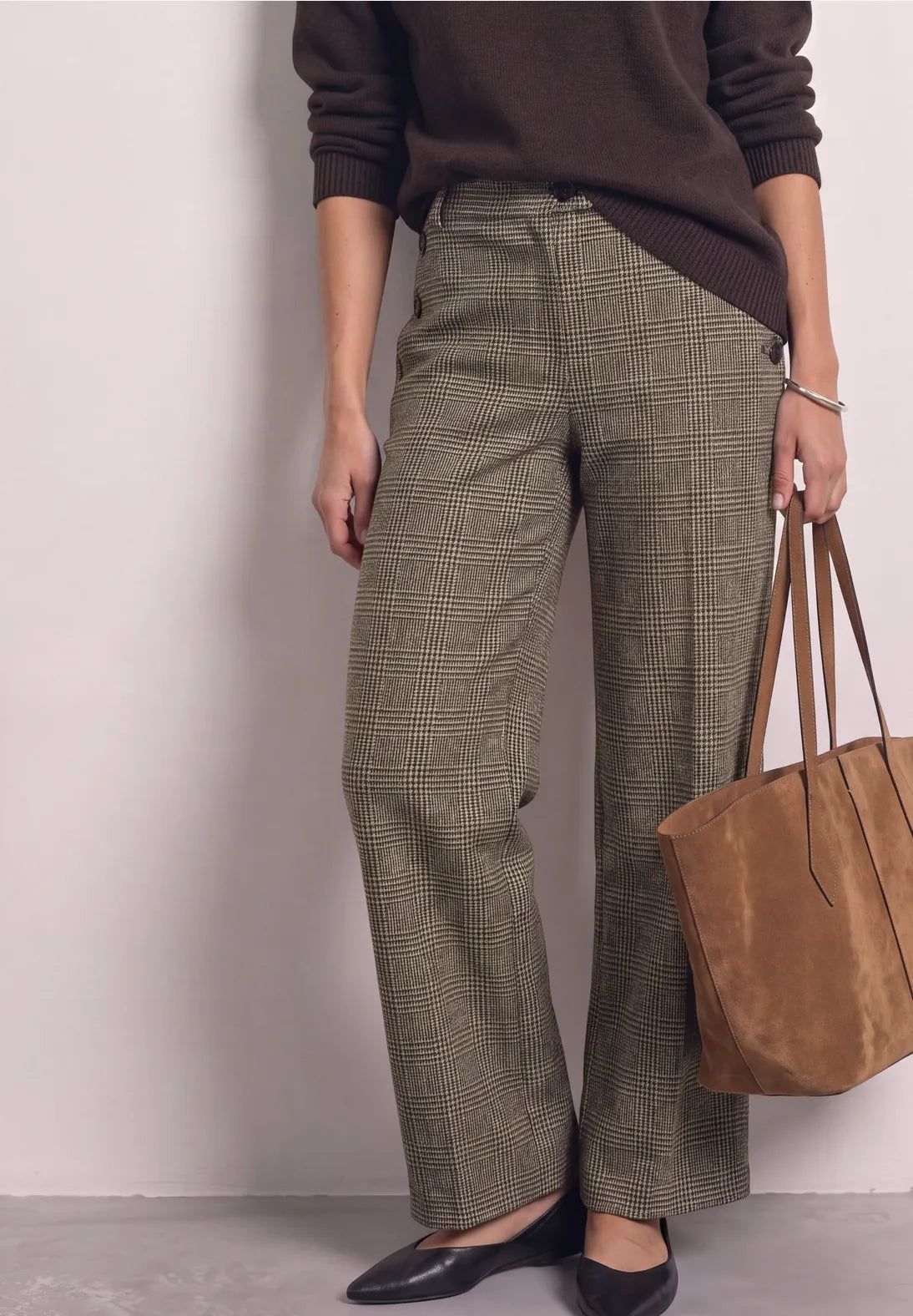 Street-one Check trousers