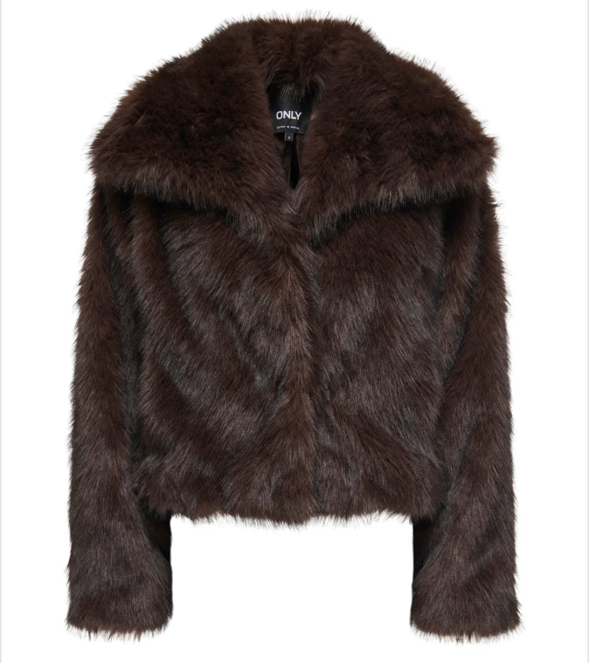 Only Dawn Faux Fur Jacket