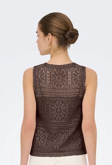 Only lian lace tank top