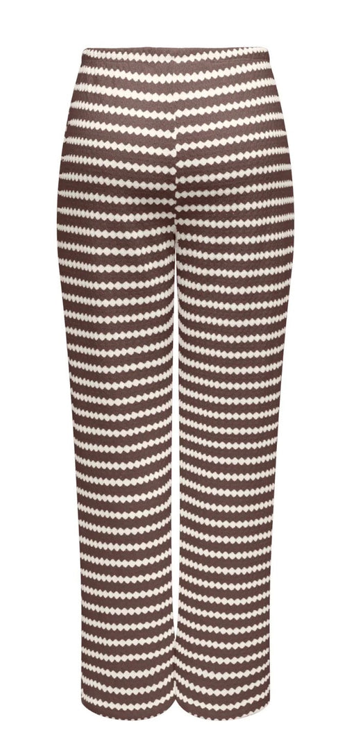 Only Leva Stripe Wide Leg Pants