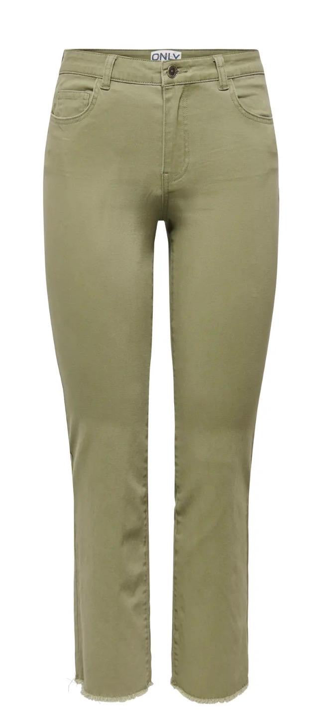 Only Kenya Mid Crop Flared Pants