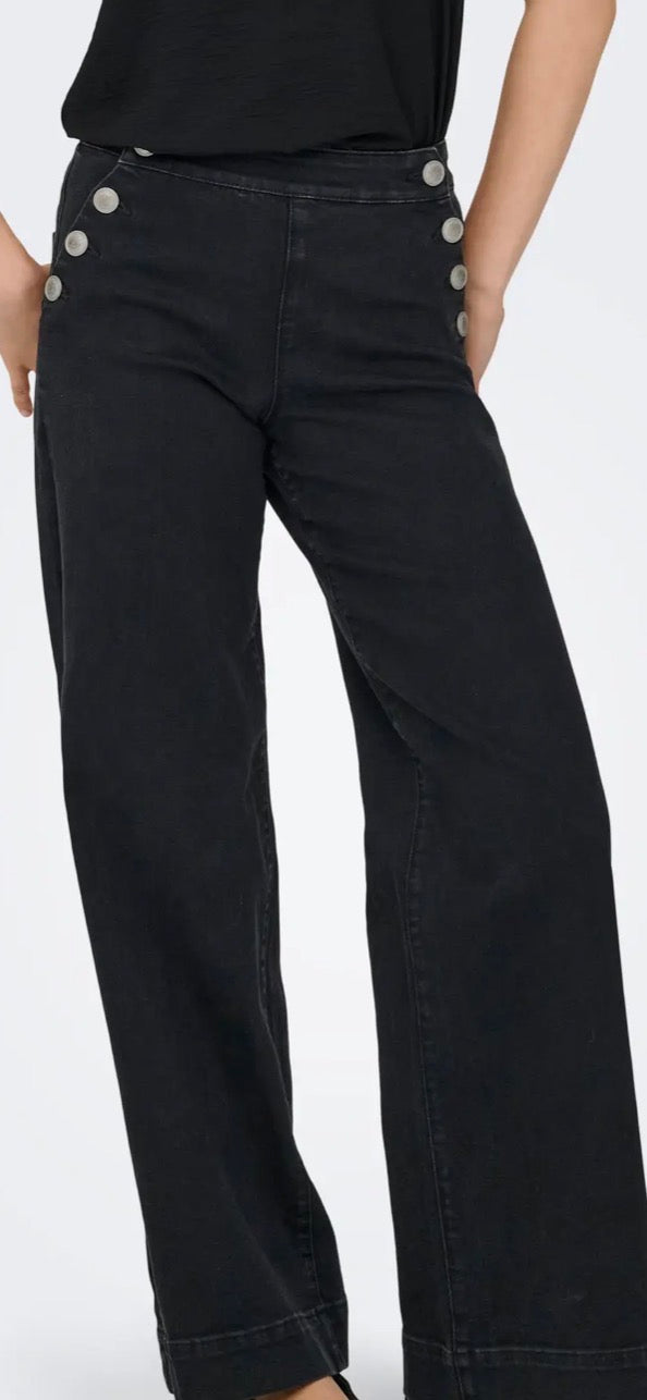 Only madison H/W button jeans