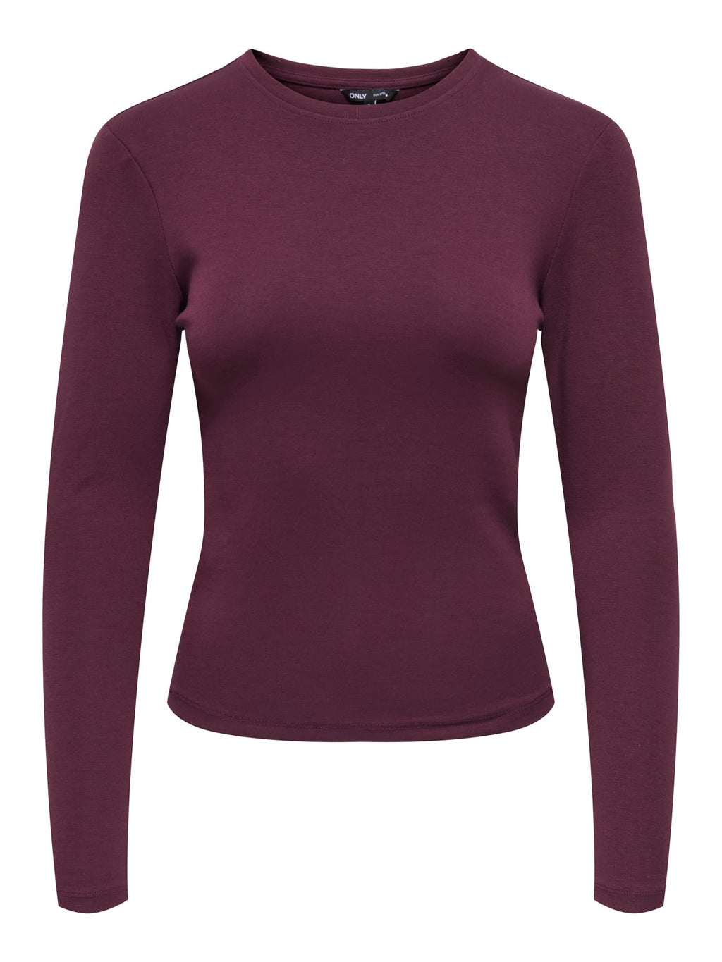 Only Riley o- neck L/s basic top