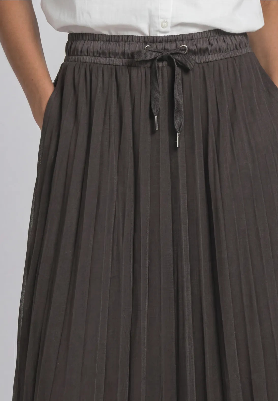 Street-one pleated skirt